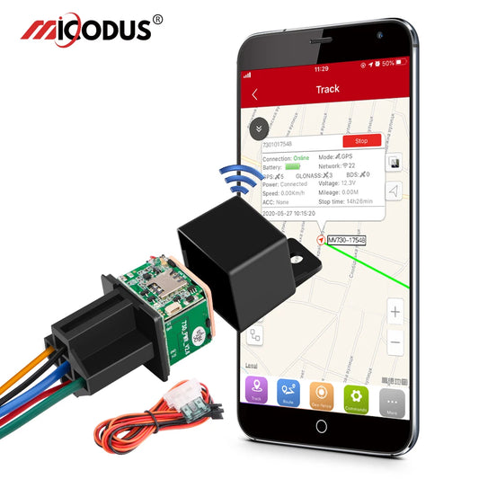 MiCODUS MV730 GPS Tracker with Real-Time Alerts