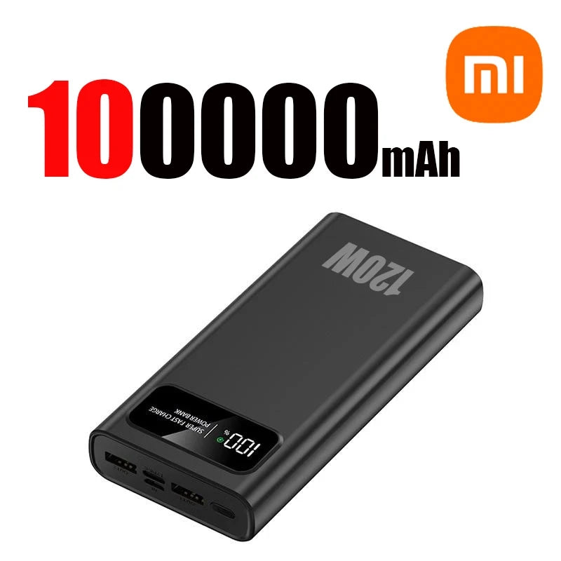 10000mAh power bank Black