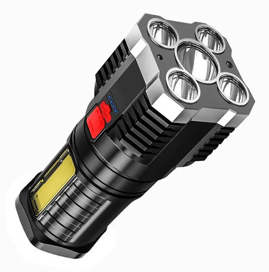 5LED Rechargeable Camping Flashlight