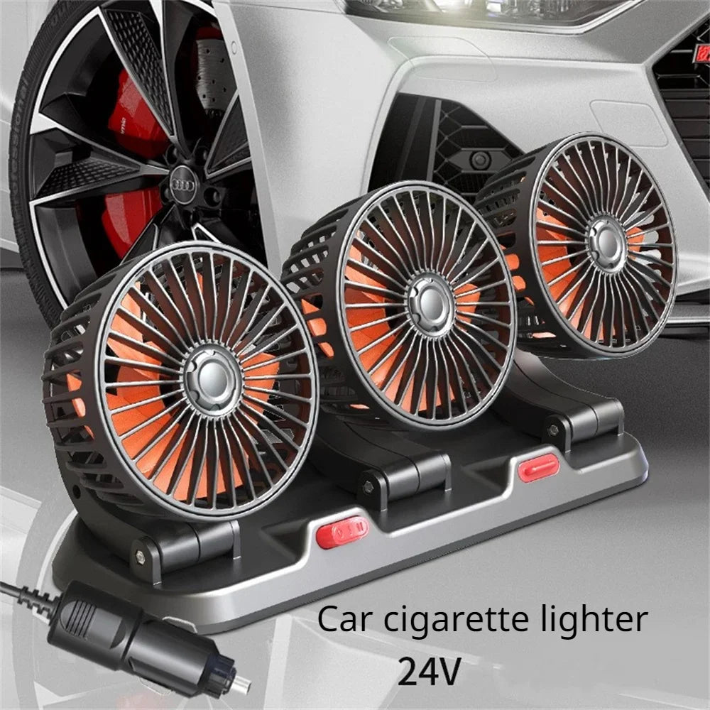 24V 360° car fan