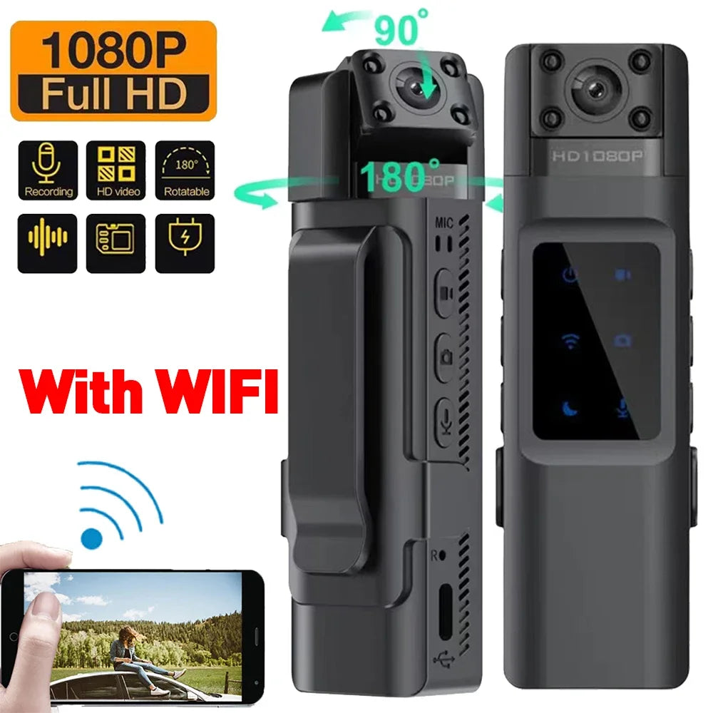 Hidden body Camera with Wifi connection