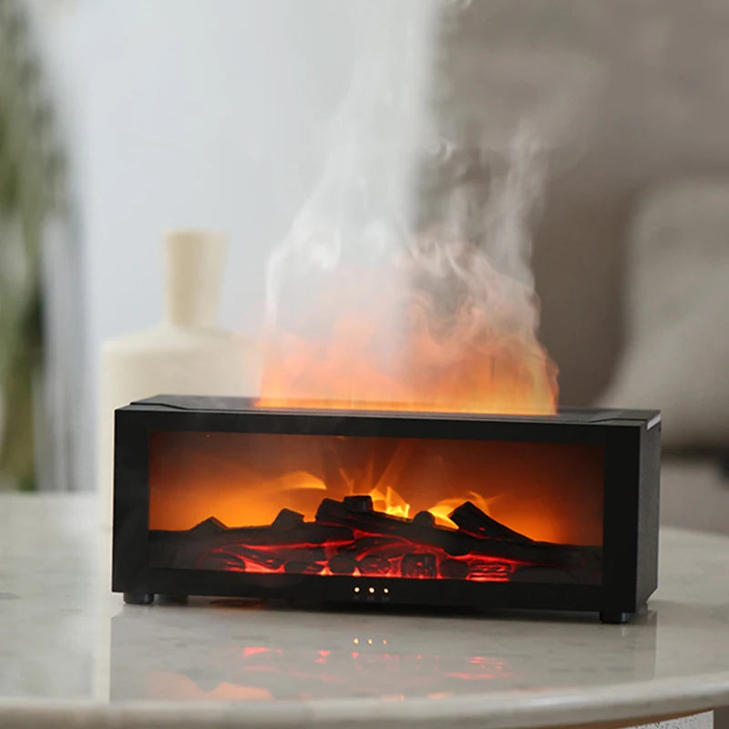 Colorful Flame Fireplace Aroma Diffuser