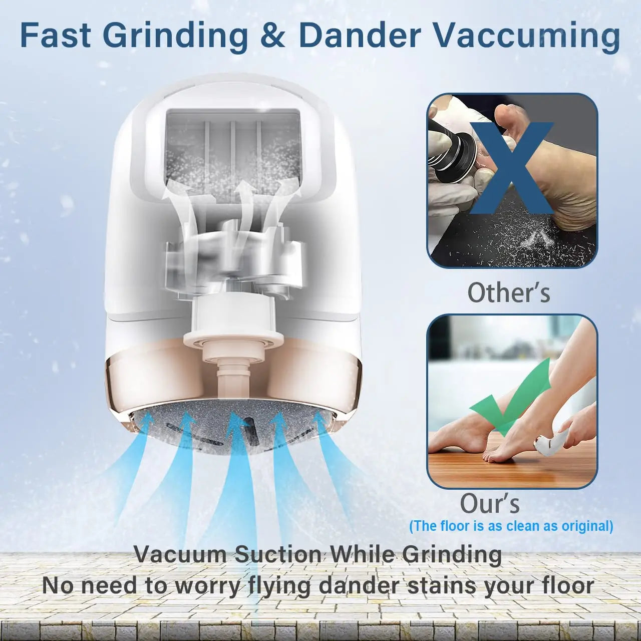 Rechargeable Electric Foot Callus Remover