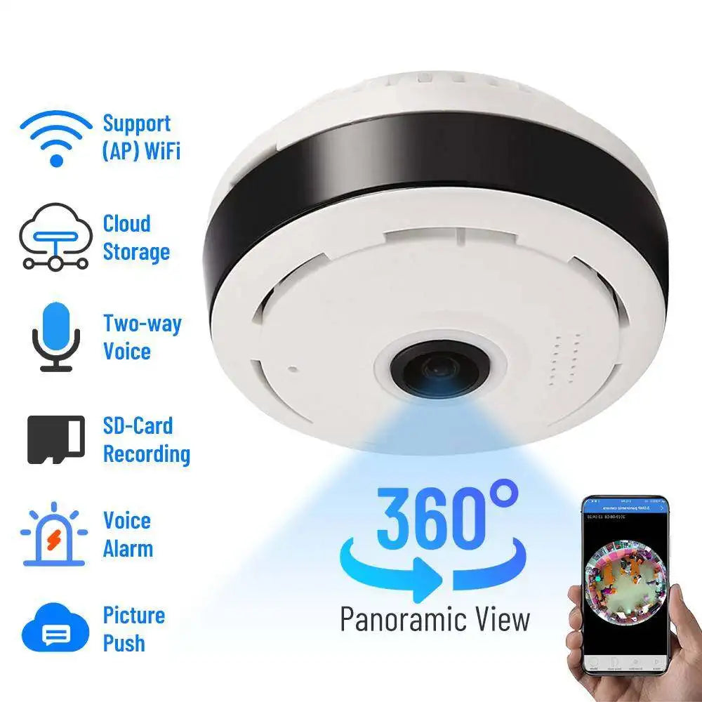 Wireless Fisheye Panoramic Camera