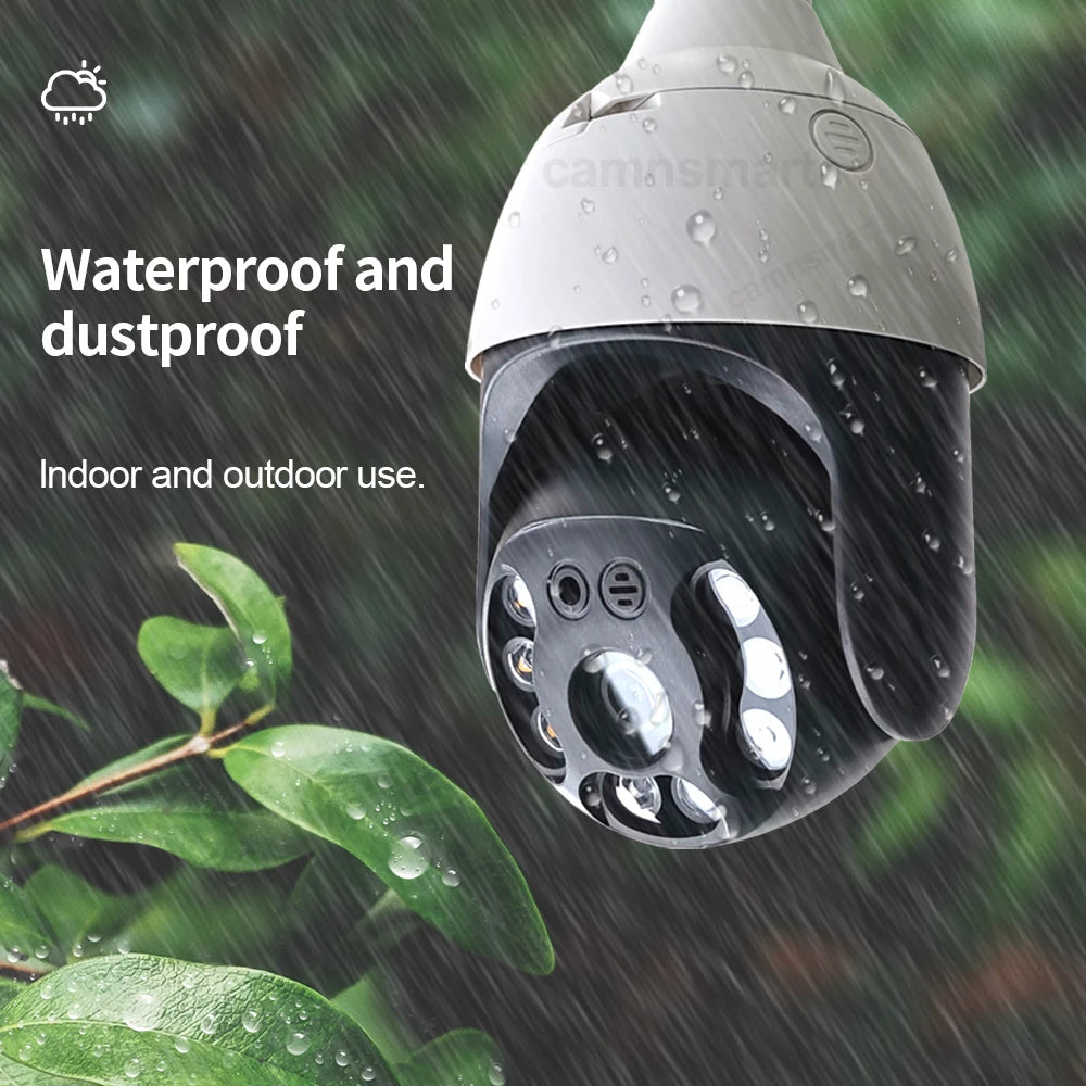 6MP Tuya Wifi Security Camera E27 BulbWaterproof and dustproof 