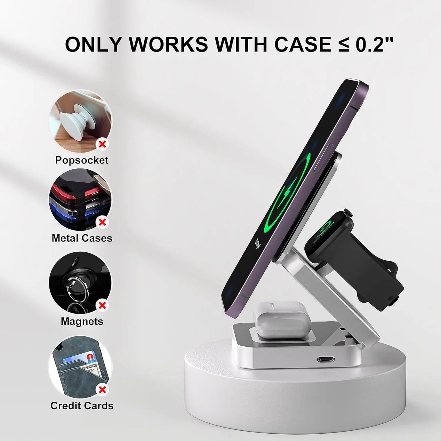 Magnetic Wireless Charging Stand